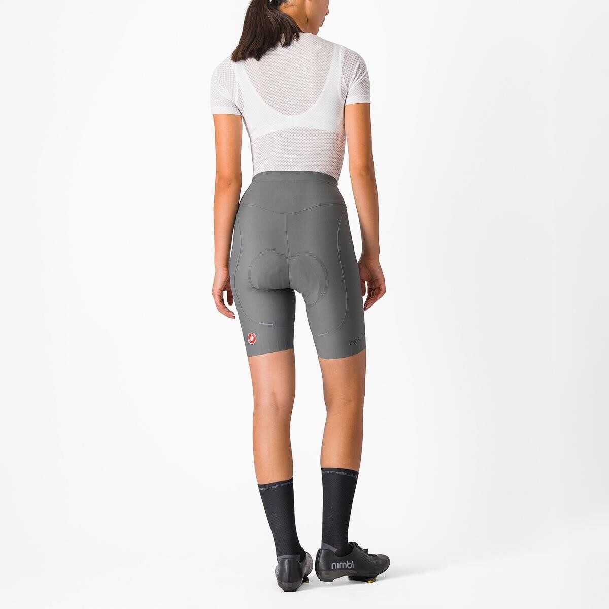 pantaloni scurti cu bretele castelli espresso w de dama antracit xs 1