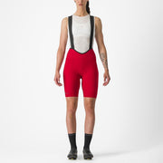 pantaloni scurti cu bretele castelli espresso w dt de dama rosu l