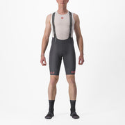 pantaloni scurti cu bretele castelli free aero rc classic visiniu gri l