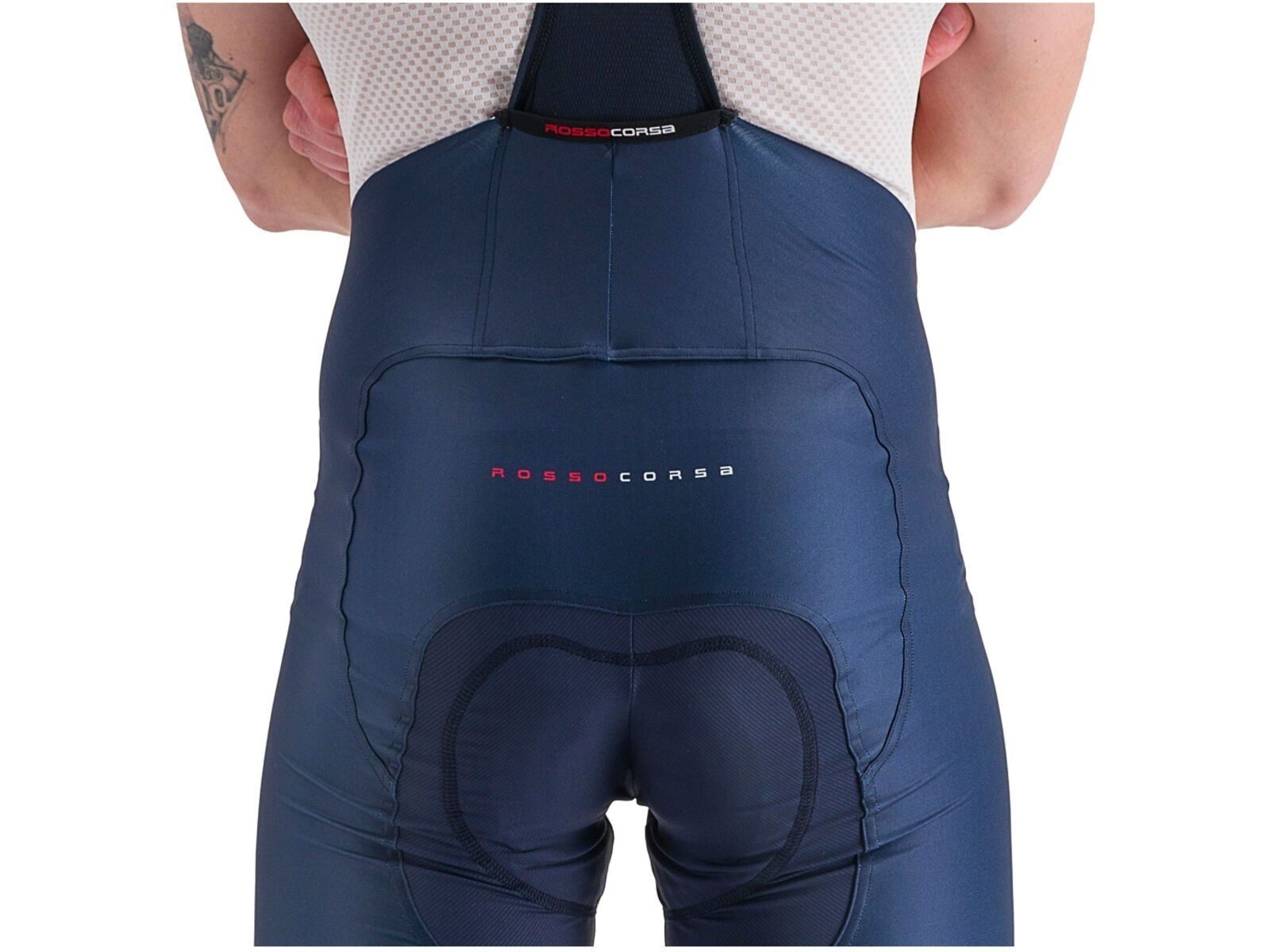 pantaloni scurti cu bretele castelli free aero rc kit bleumarin alb xxl 3