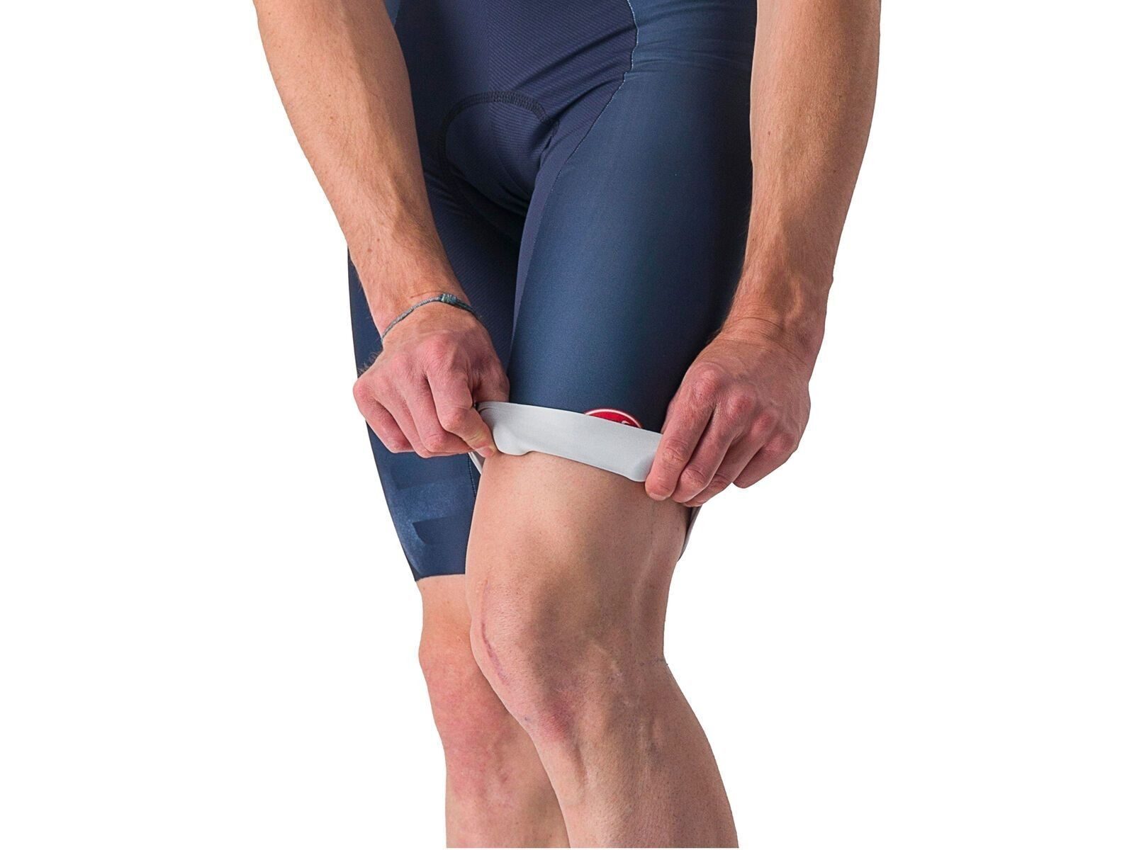pantaloni scurti cu bretele castelli free aero rc kit bleumarin alb xxl 4
