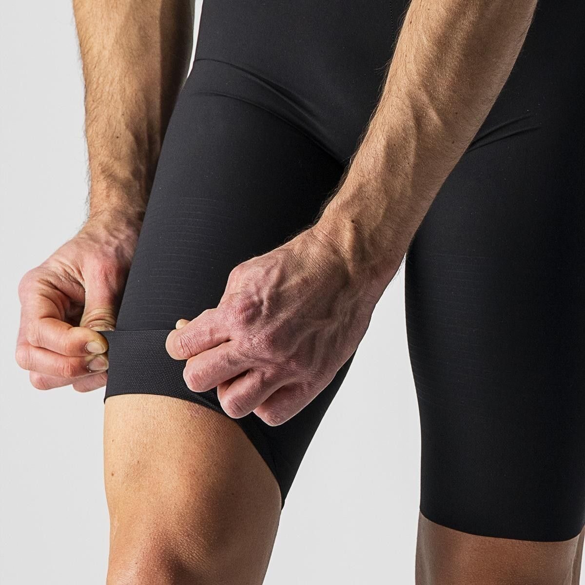 pantaloni scurti cu bretele castelli premio black negru xxl 5