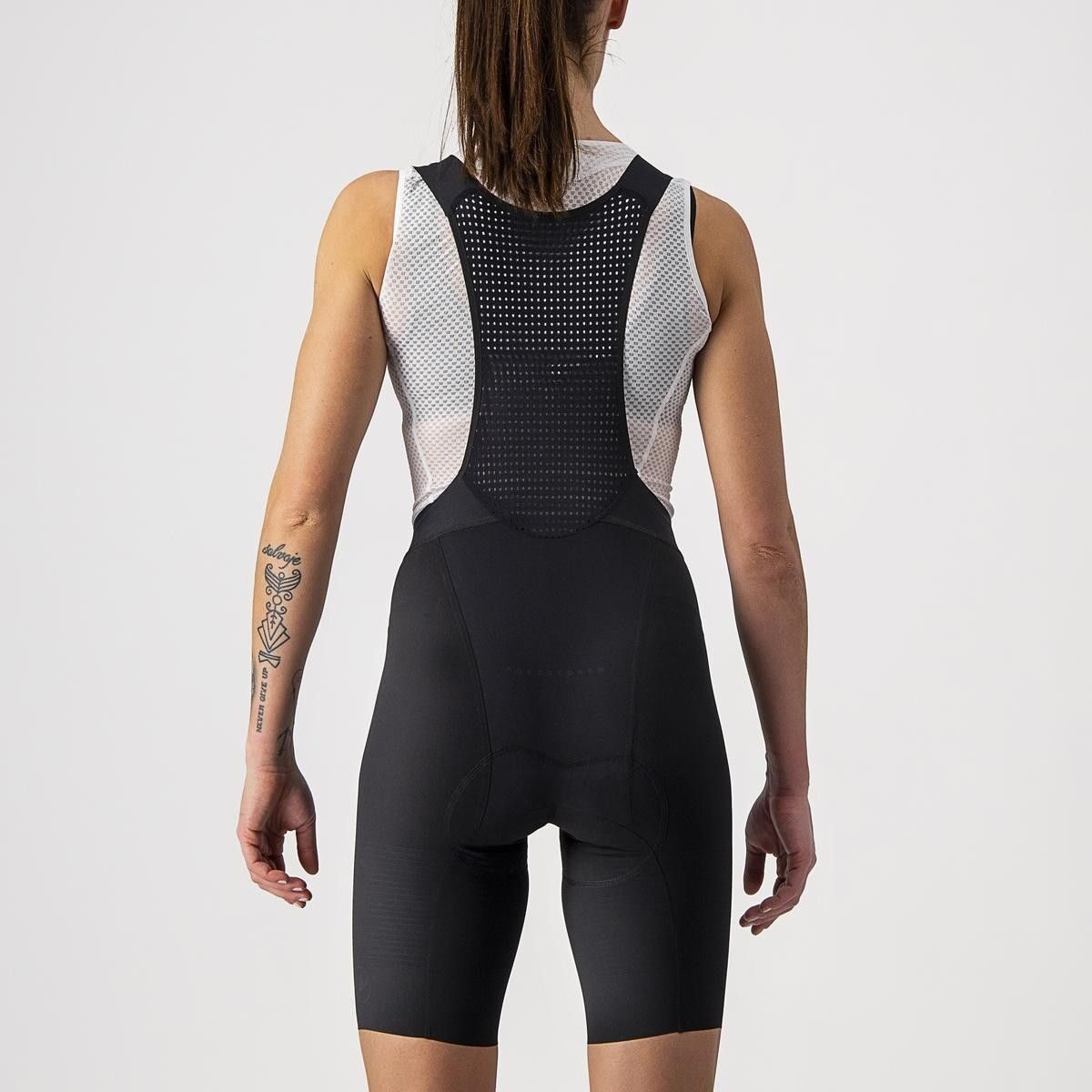 pantaloni scurti cu bretele castelli premio black w de dama negru l 2