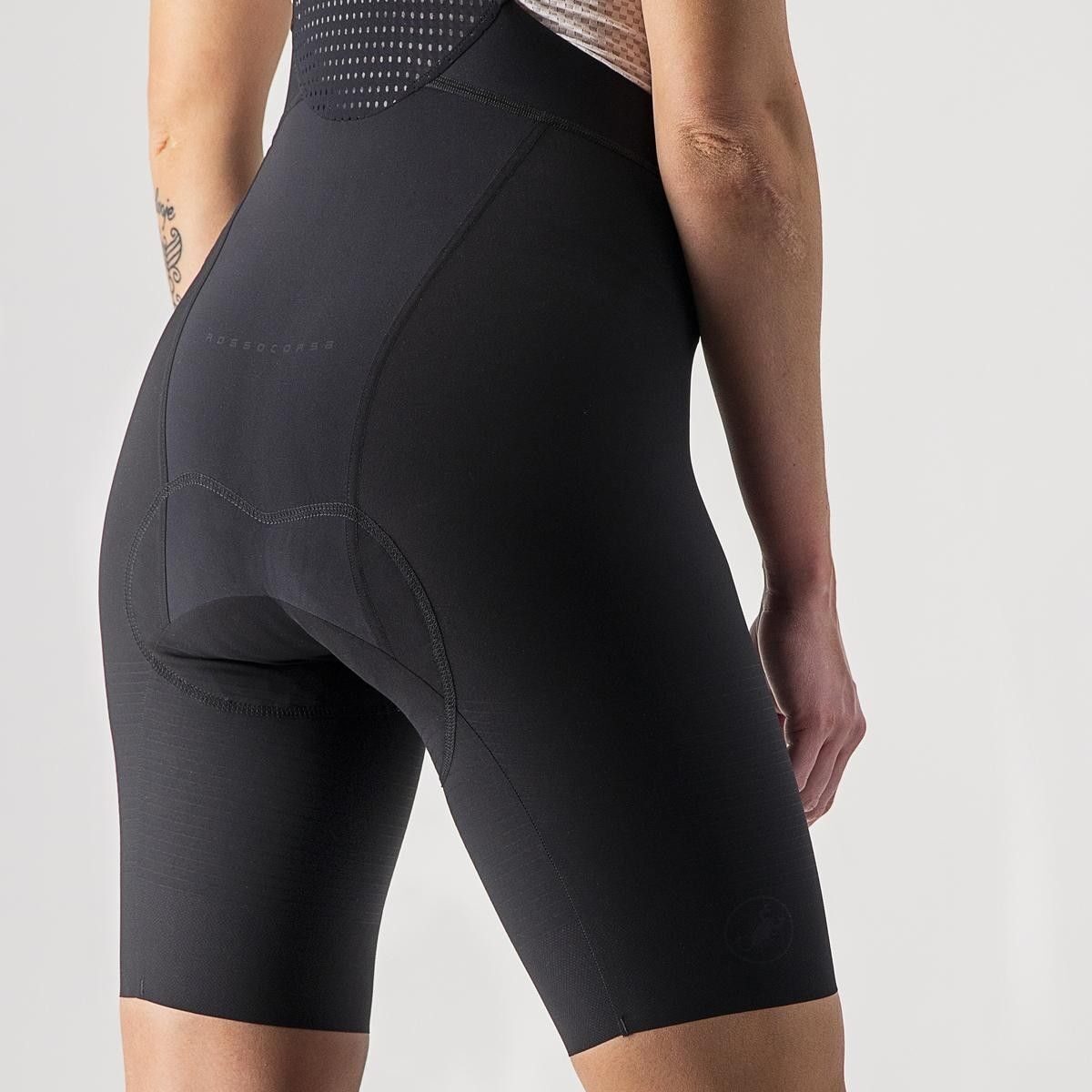 pantaloni scurti cu bretele castelli premio black w de dama negru l 4