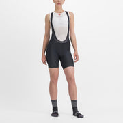 pantaloni scurti cu bretele castelli prima de dama negru corai xs