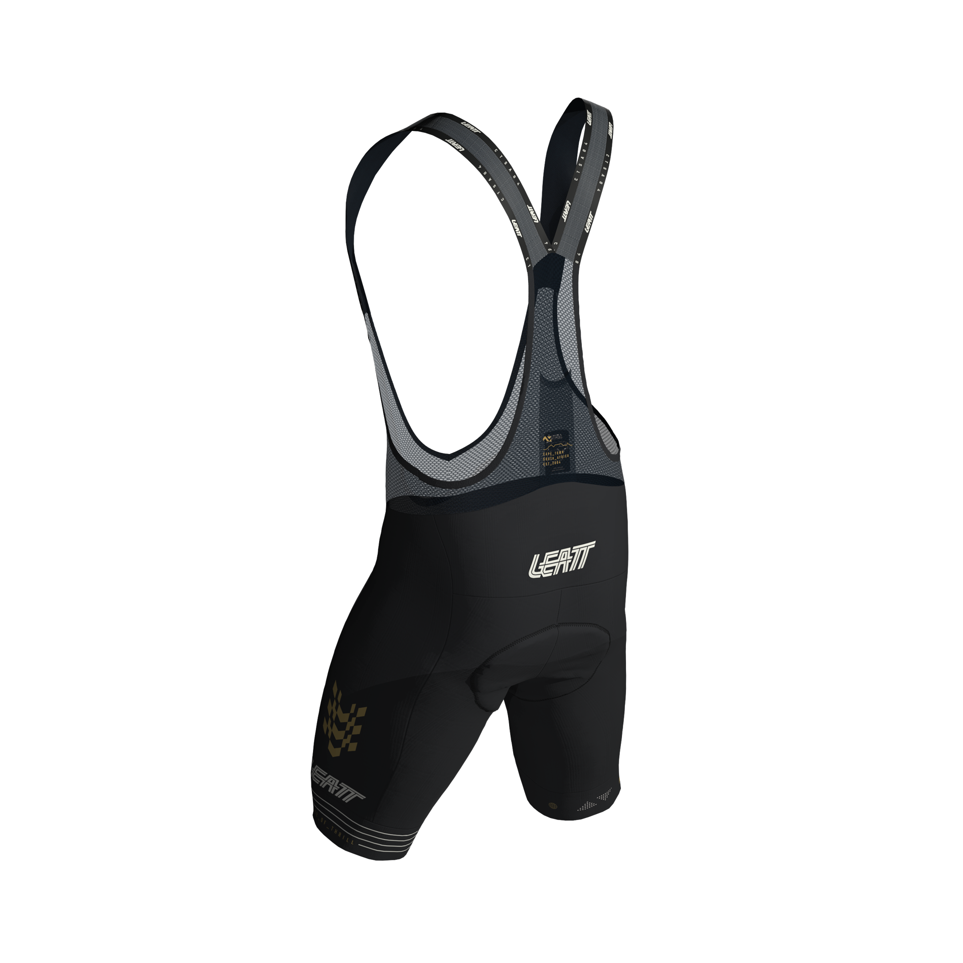 Pantaloni scurti cu bretele Leatt MTB Endurance 6.0 Racing Black XS