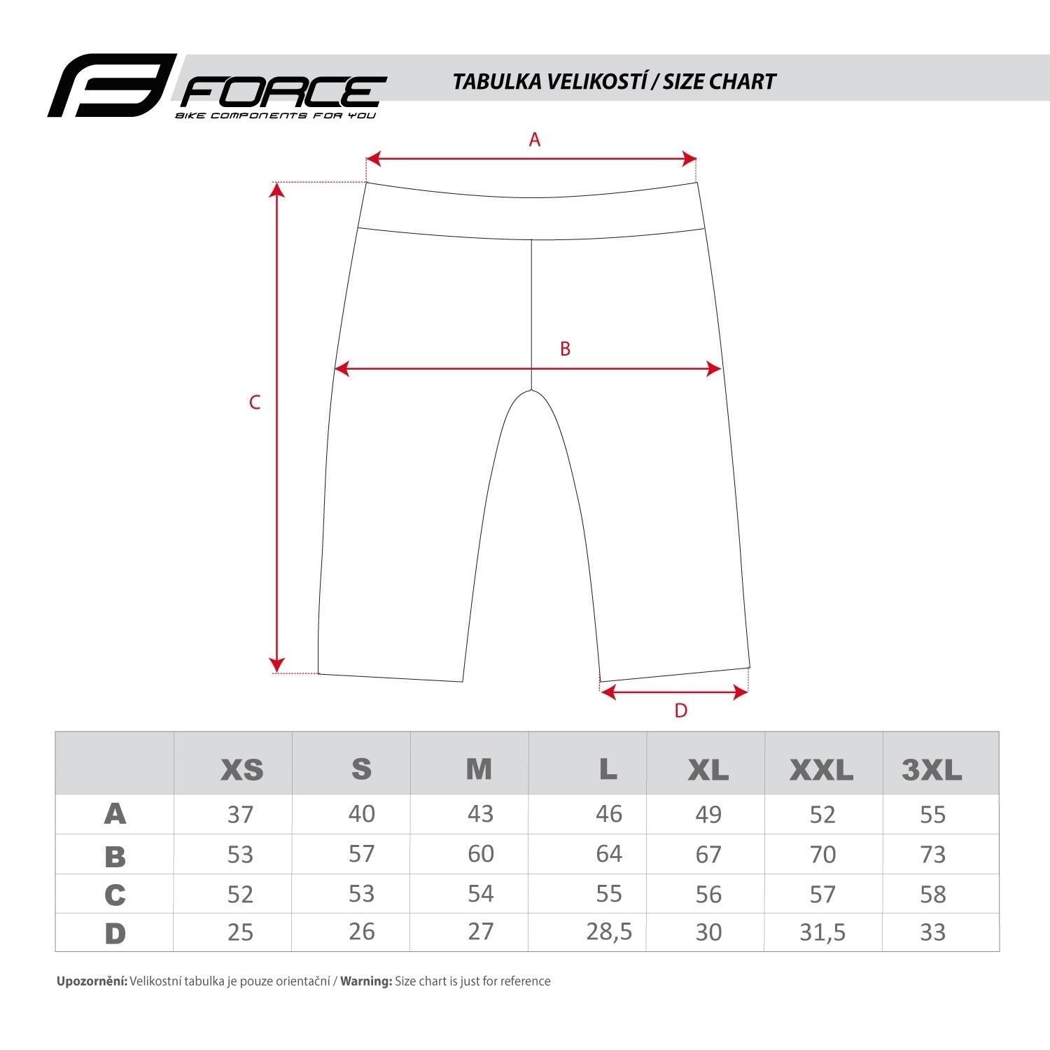 pantaloni scurti force blade mtb fara bazon black xl 4