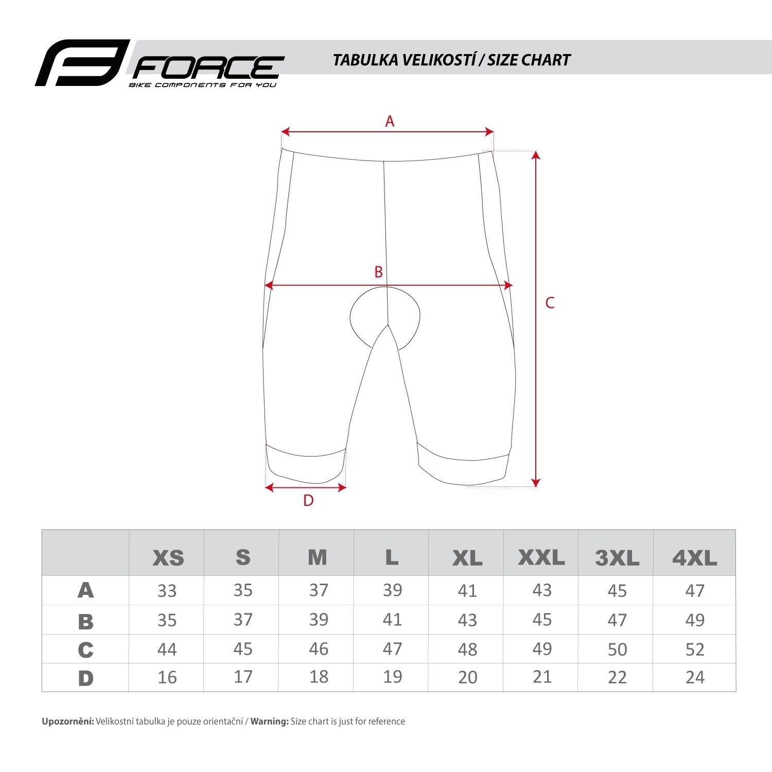 pantaloni scurti force f b21 easy cu bazon negru m 3