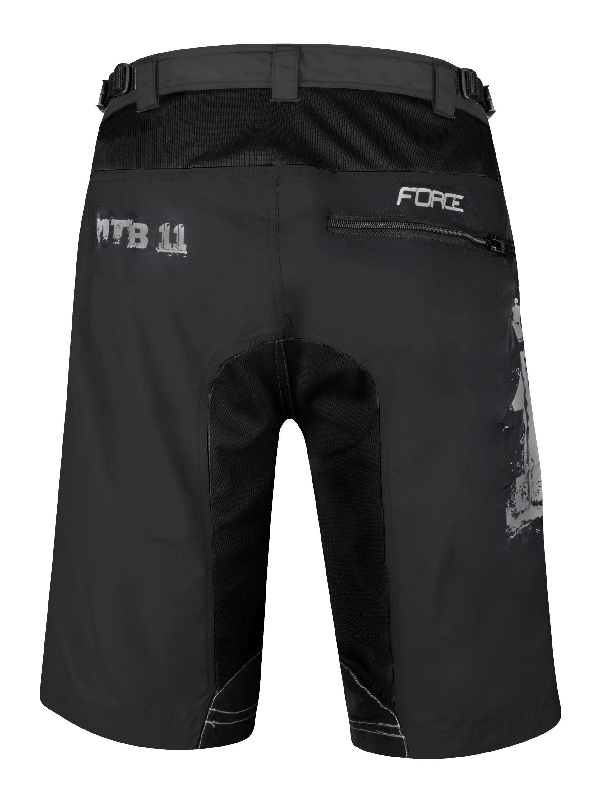 pantaloni scurti force mtb 11 bazon detasabil negru antracit m 1 scaled