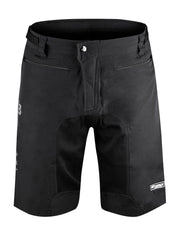 pantaloni scurti force mtb 11 bazon detasabil negru antracit m scaled