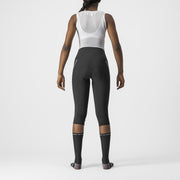 pantaloni trei sferturi castelli velocissima 3 de dama negru argintiu m