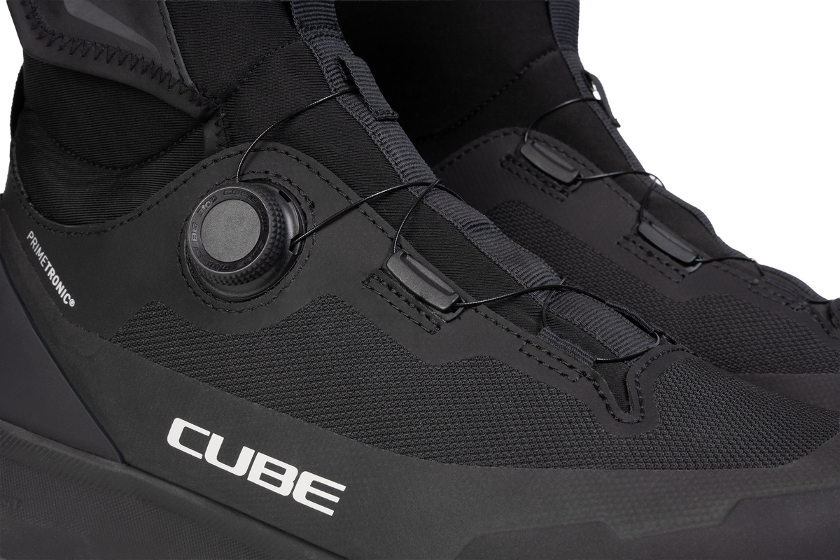 Pantofi Ciclism CUBE OX Pro Midcut Primetronic Black