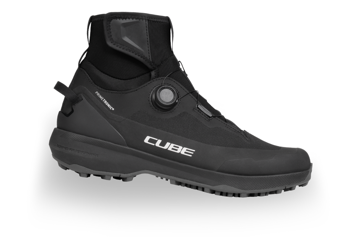 Pantofi Ciclism CUBE OX Pro Midcut Primetronic Black