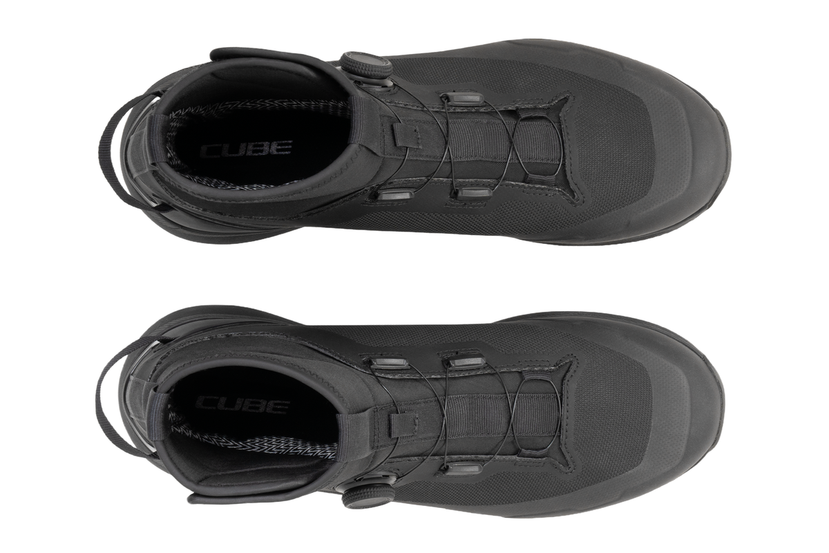 Pantofi Ciclism CUBE OX Pro Midcut Primetronic Black