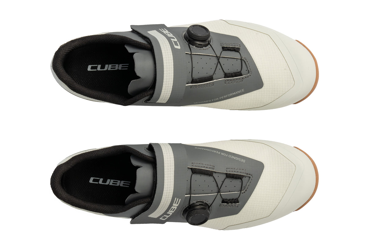 Pantofi Ciclism CUBE Peak Light Green/Grey