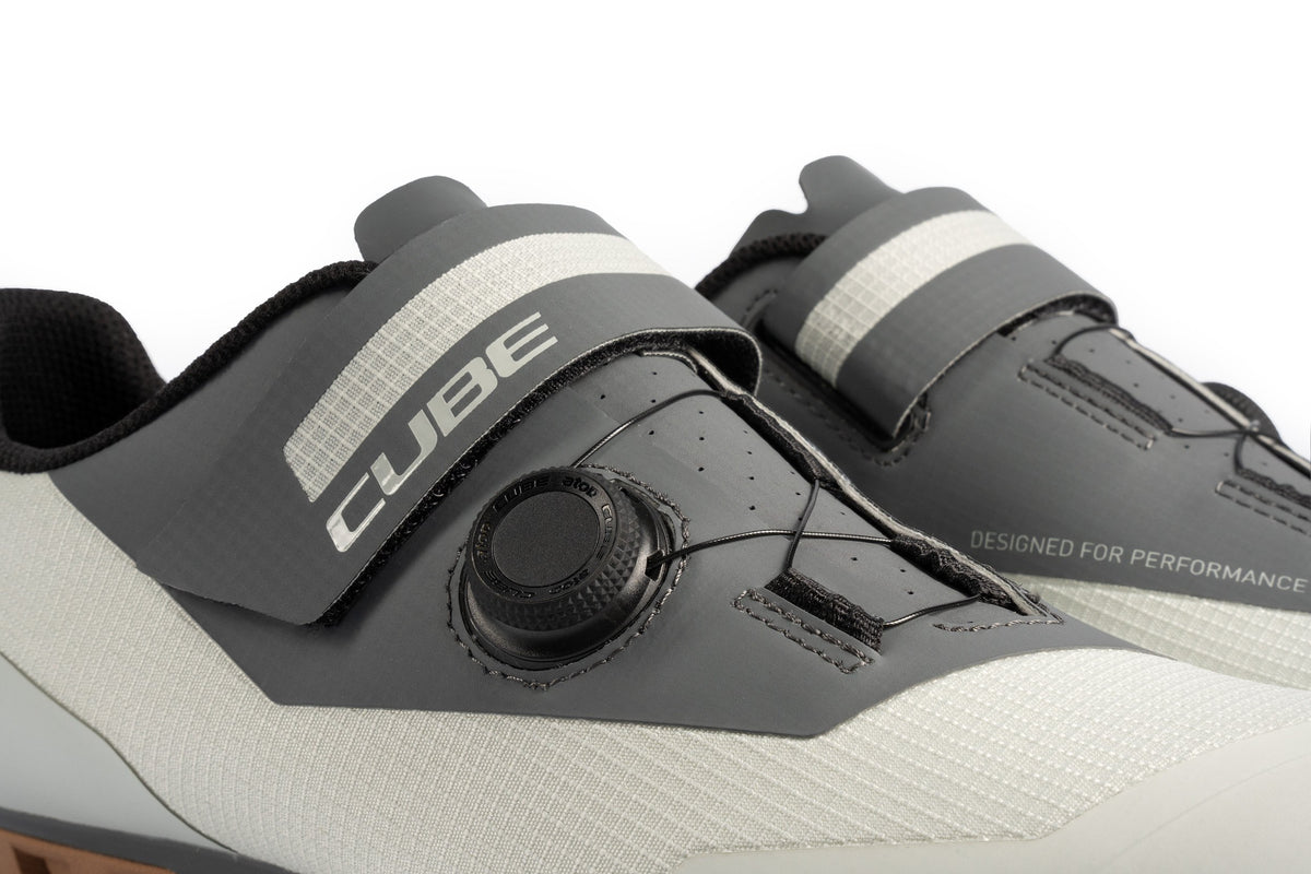 Pantofi Ciclism CUBE Peak Light Green/Grey