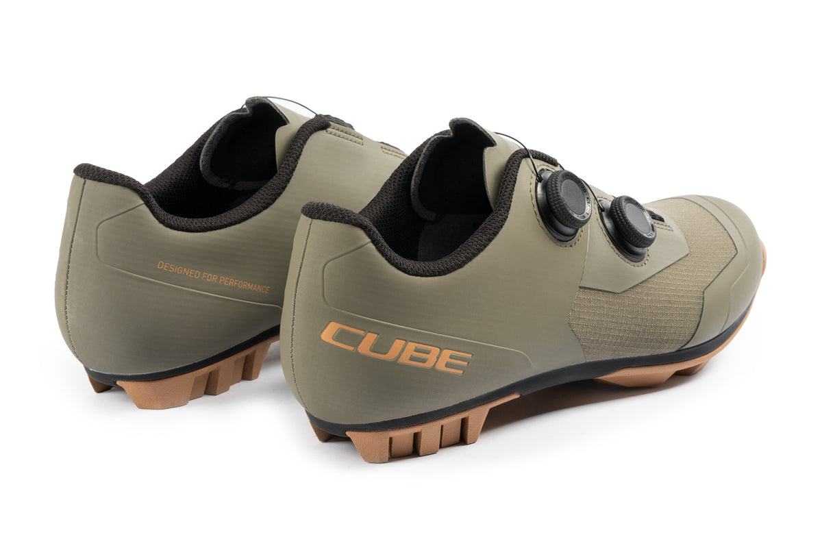 Pantofi Ciclism CUBE Peak Pro Olive
