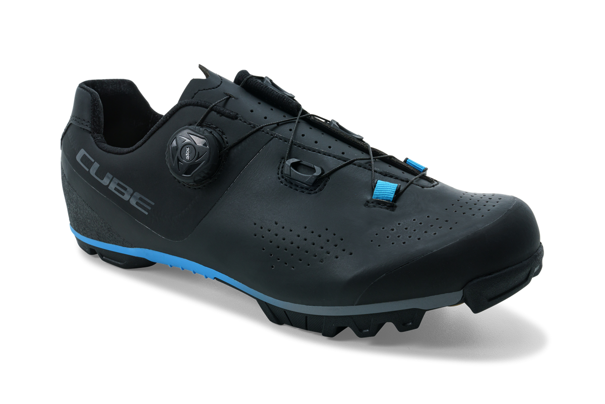 Pantofi Ciclism CUBE Shoes MTB Peak Pro Black Blue