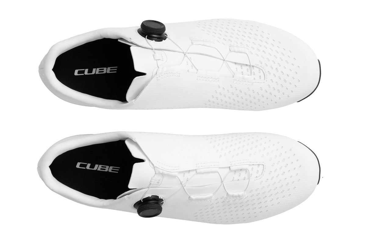Pantofi Ciclism CUBE Sydrix White