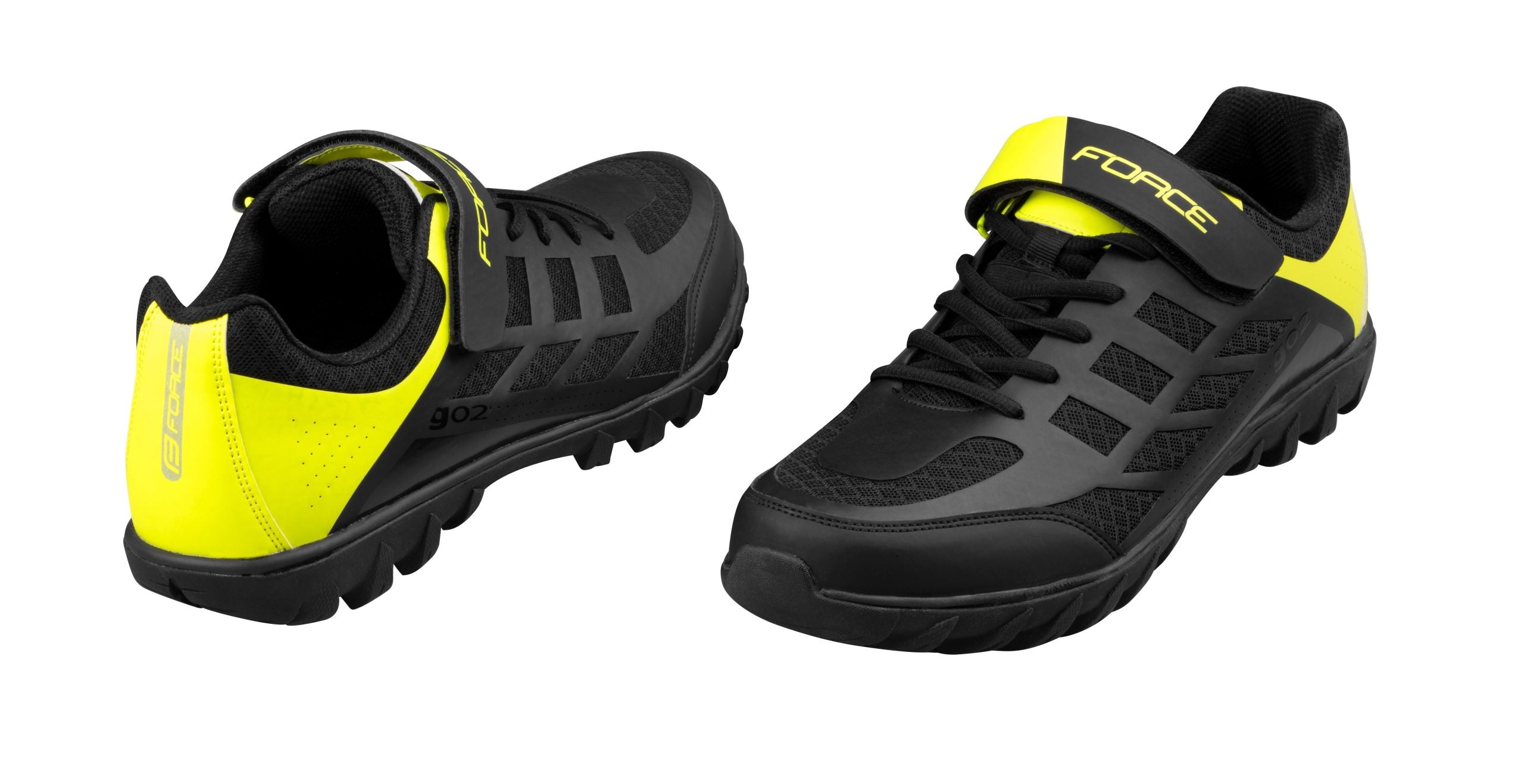 Pantofi Force Go 2, Negru-Fluo 43