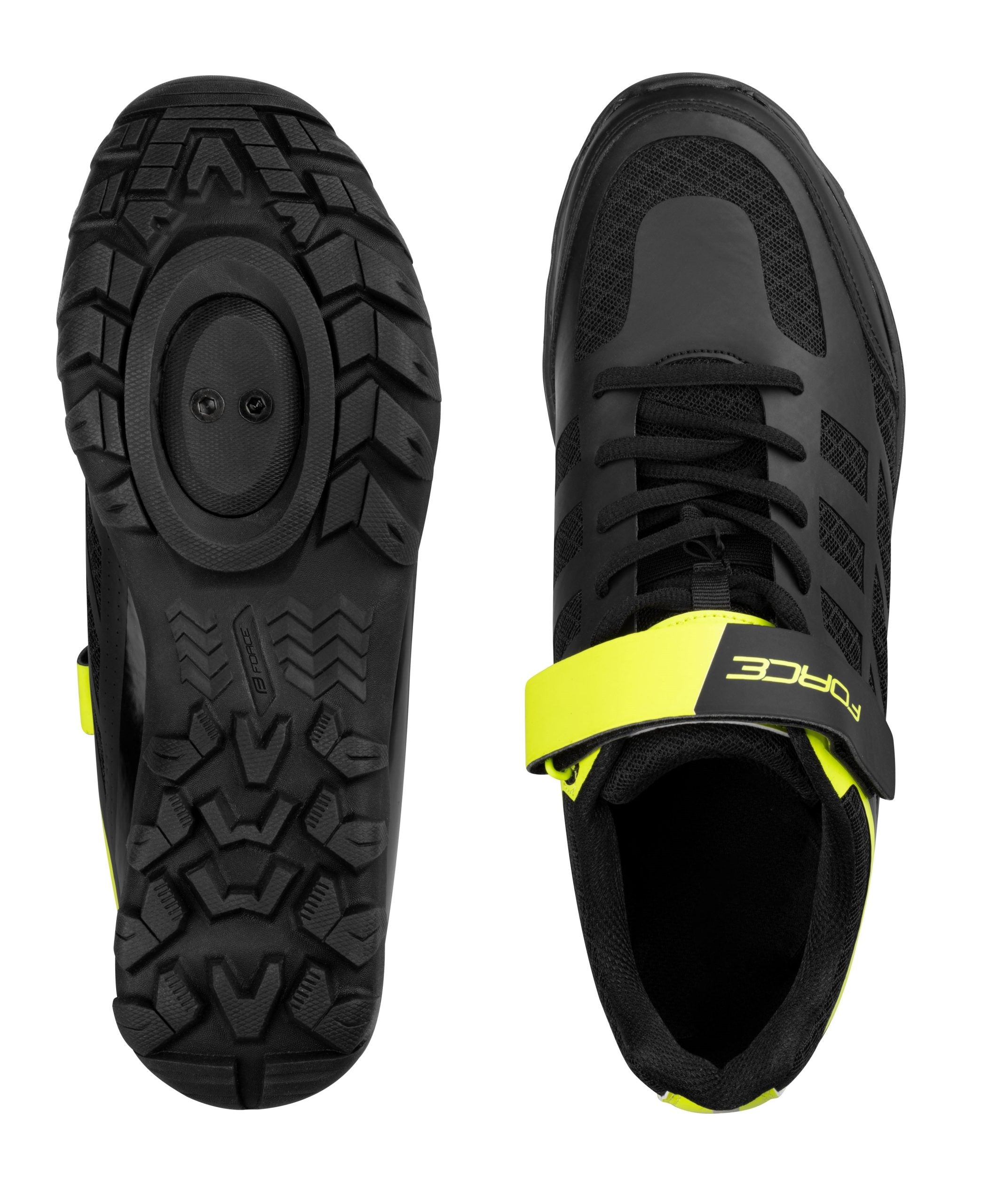 Pantofi Force Go 2, Negru-Fluo 45
