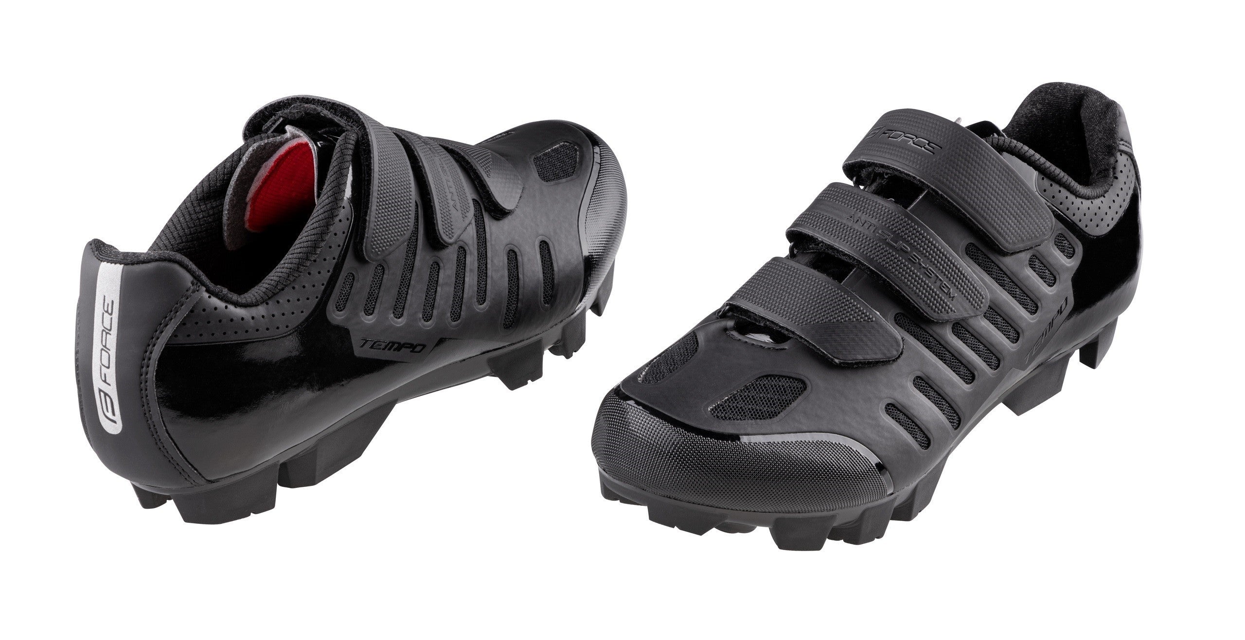 Pantofi Force MTB Tempo, negru, 47
