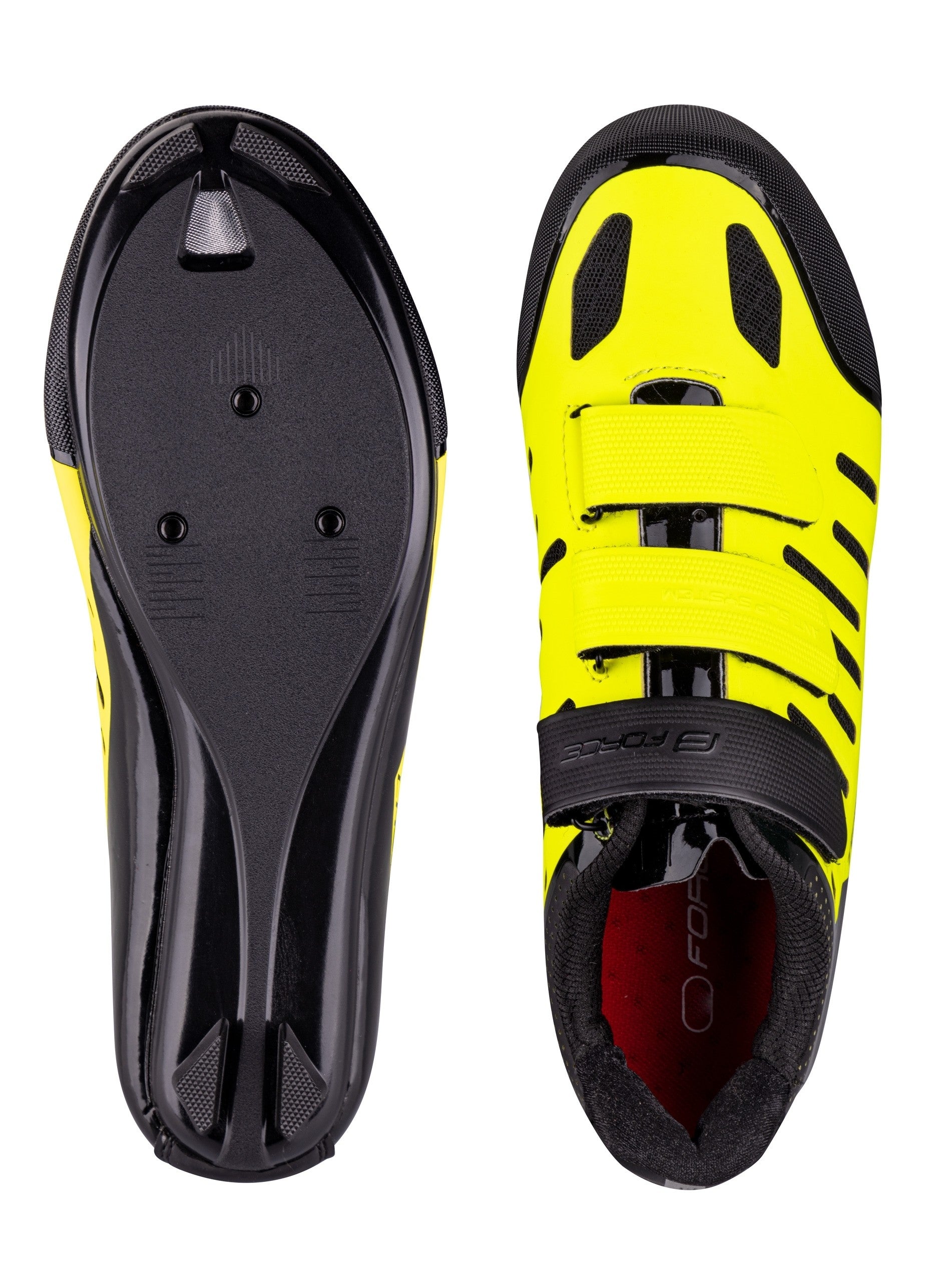 Pantofi Force Road Lash, negru/fluo, 45