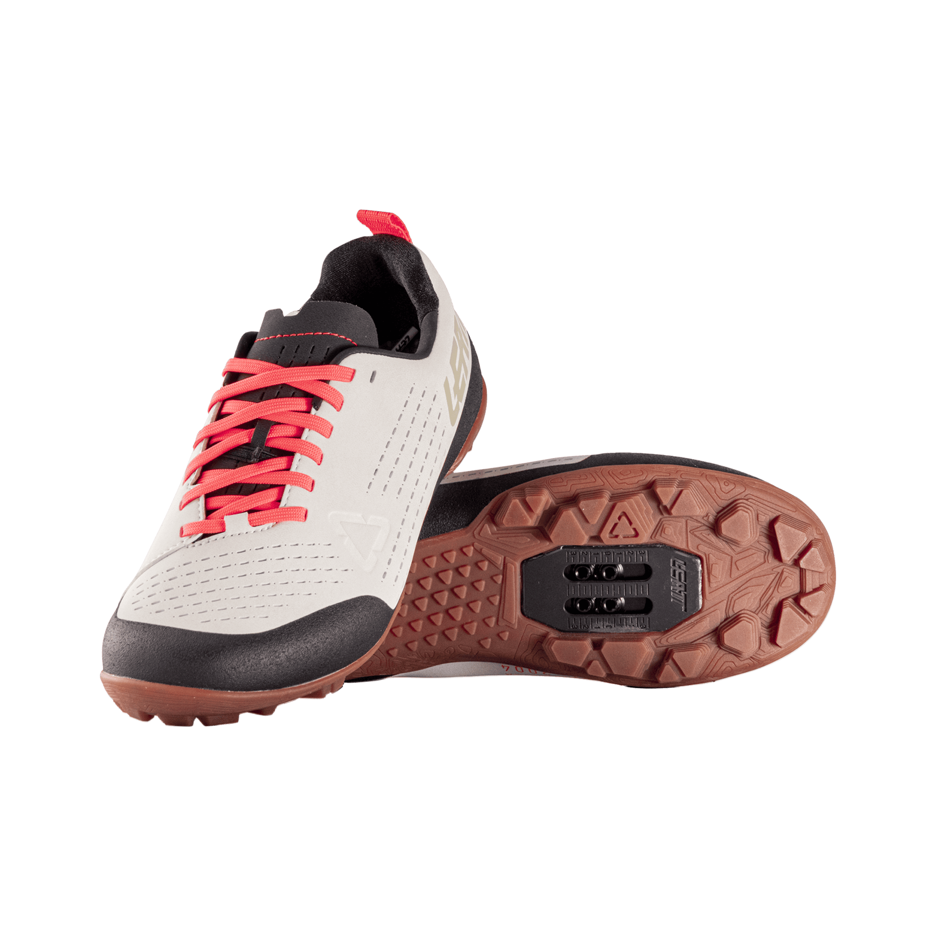 Pantofi Leatt Clip 2.0 Endurance Cream white 38.5