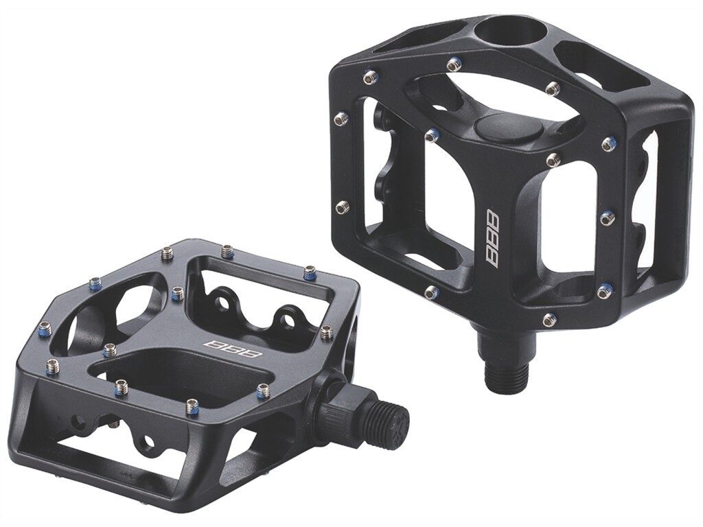 pedale bbb bpd 32 mountainhigh aluminiu ax cromo negru mat