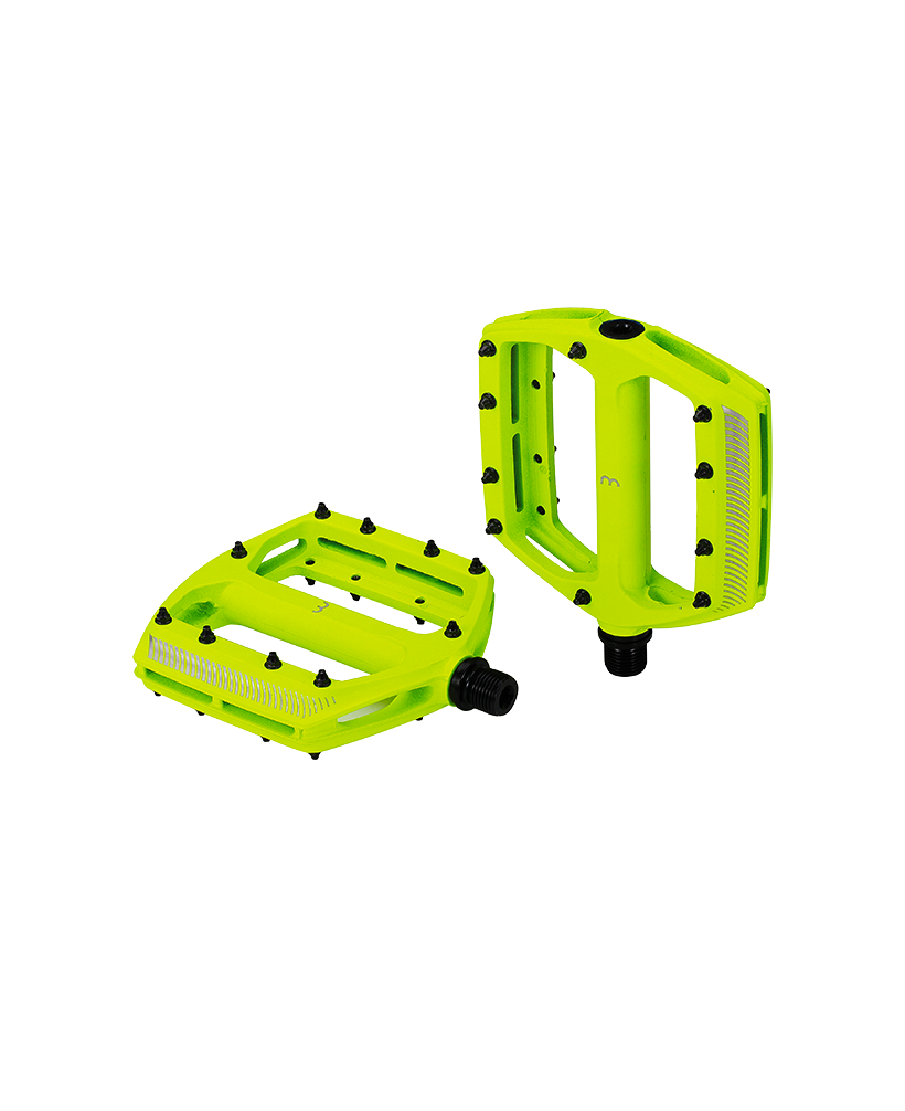 Pedale BBB CoolRide BPD-3604 galben fluo