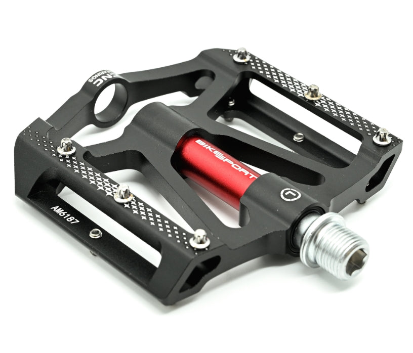 Pedale Bikesport West Biking KP137 Aluminiu CNC cu 3 rulmenti