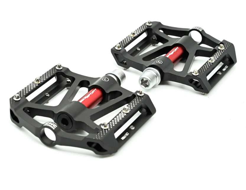 Pedale Bikesport West Biking KP137 Aluminiu CNC cu 3 rulmenti