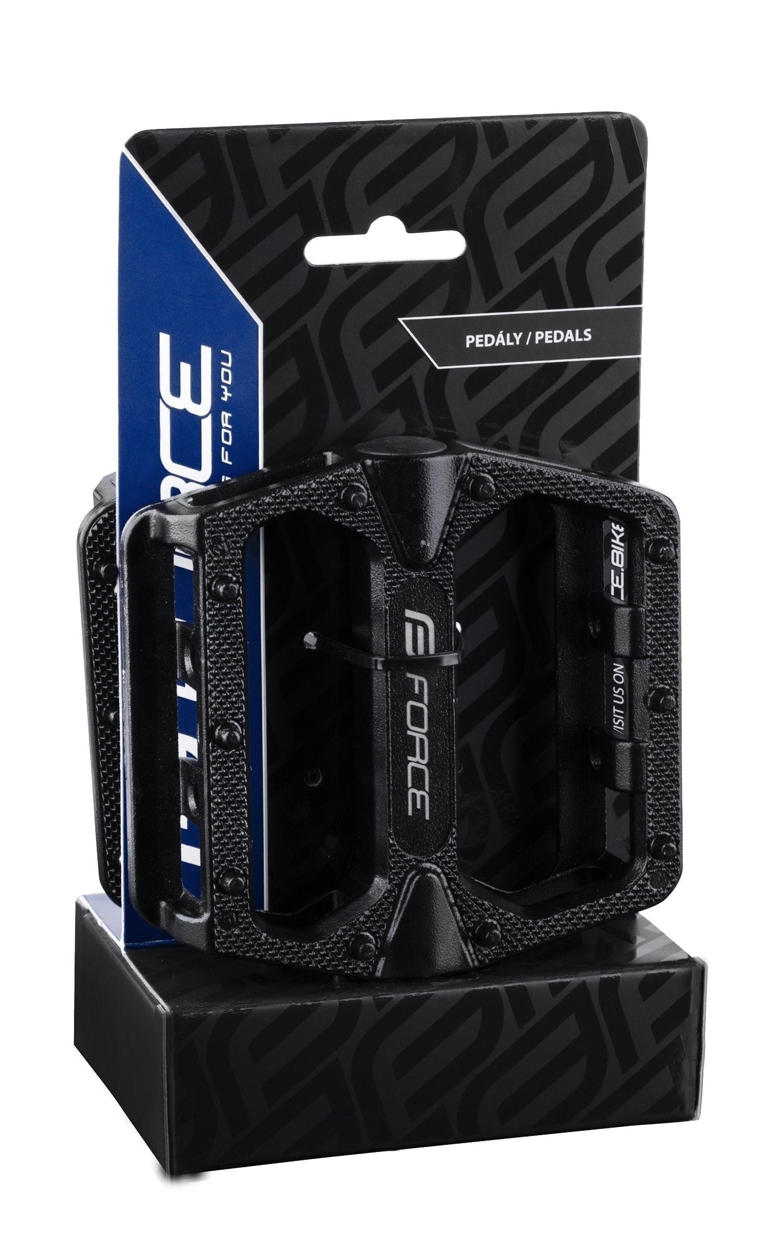 pedale bmx force hot al black 1