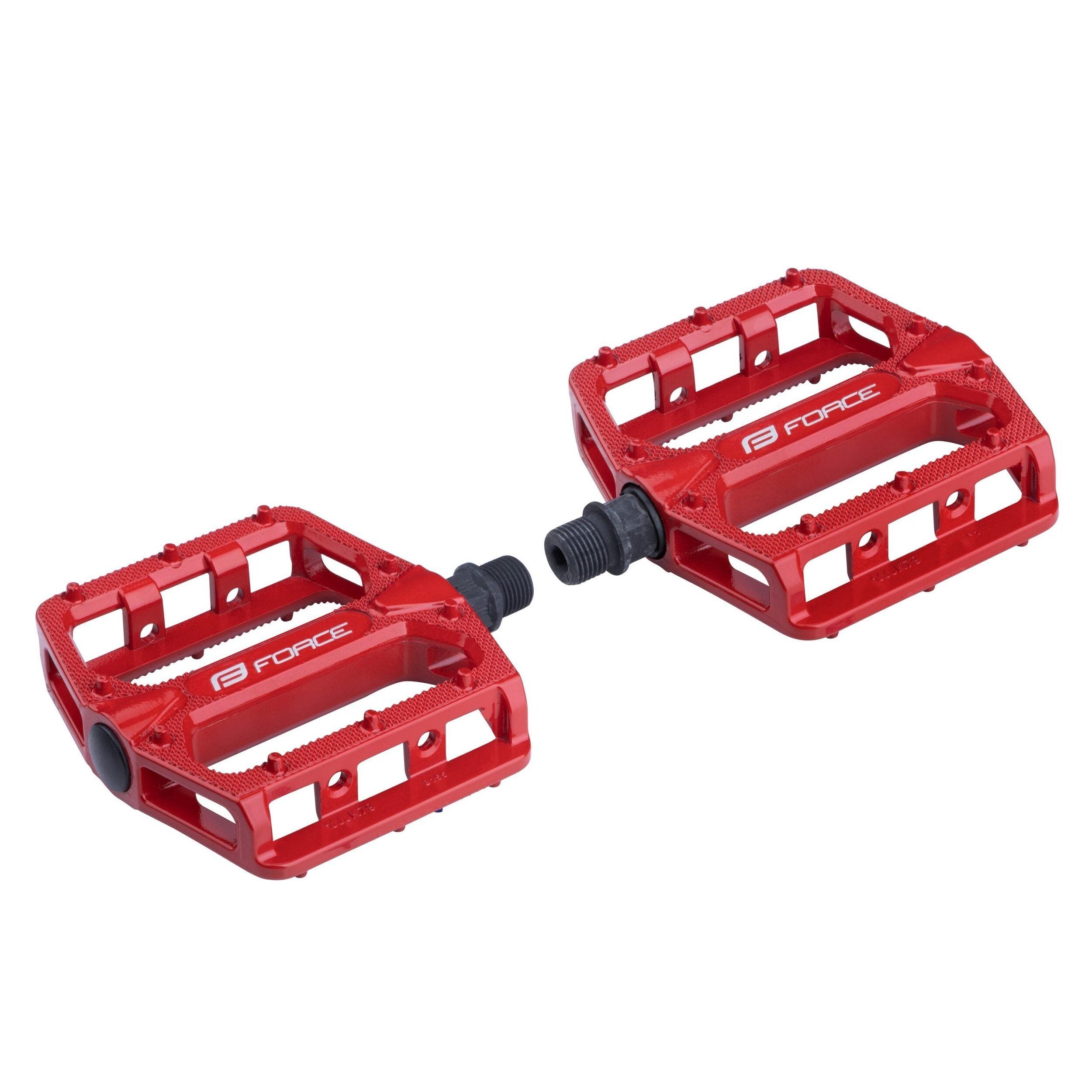 pedale bmx force hot aluminiu rosii scaled