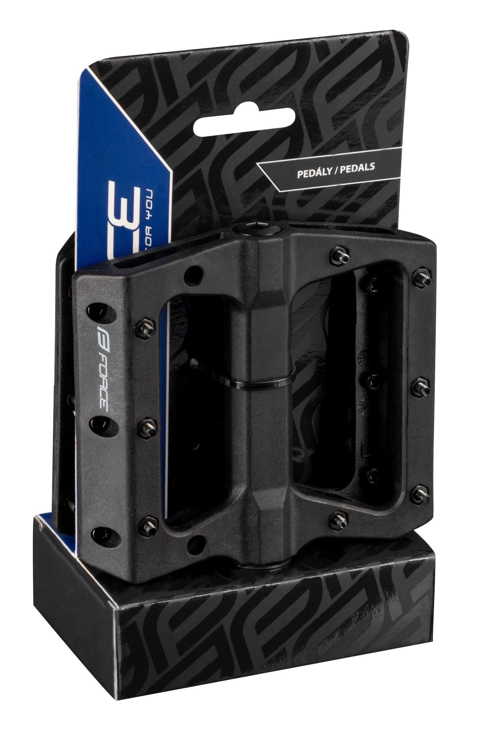 pedale force blizz 20 cu rulmenti nylon black 1 scaled