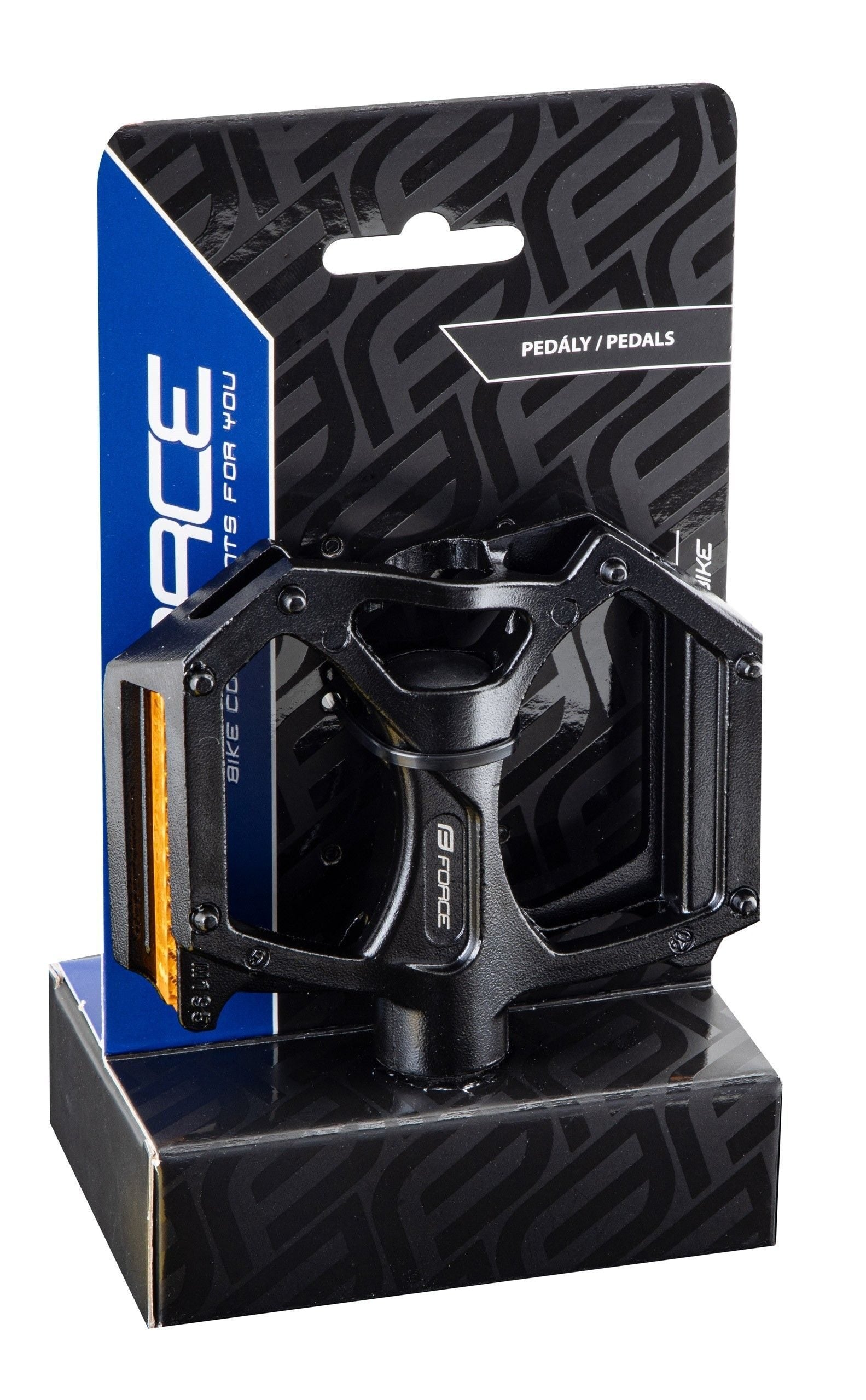 pedale force bmx aluminiu negre 1