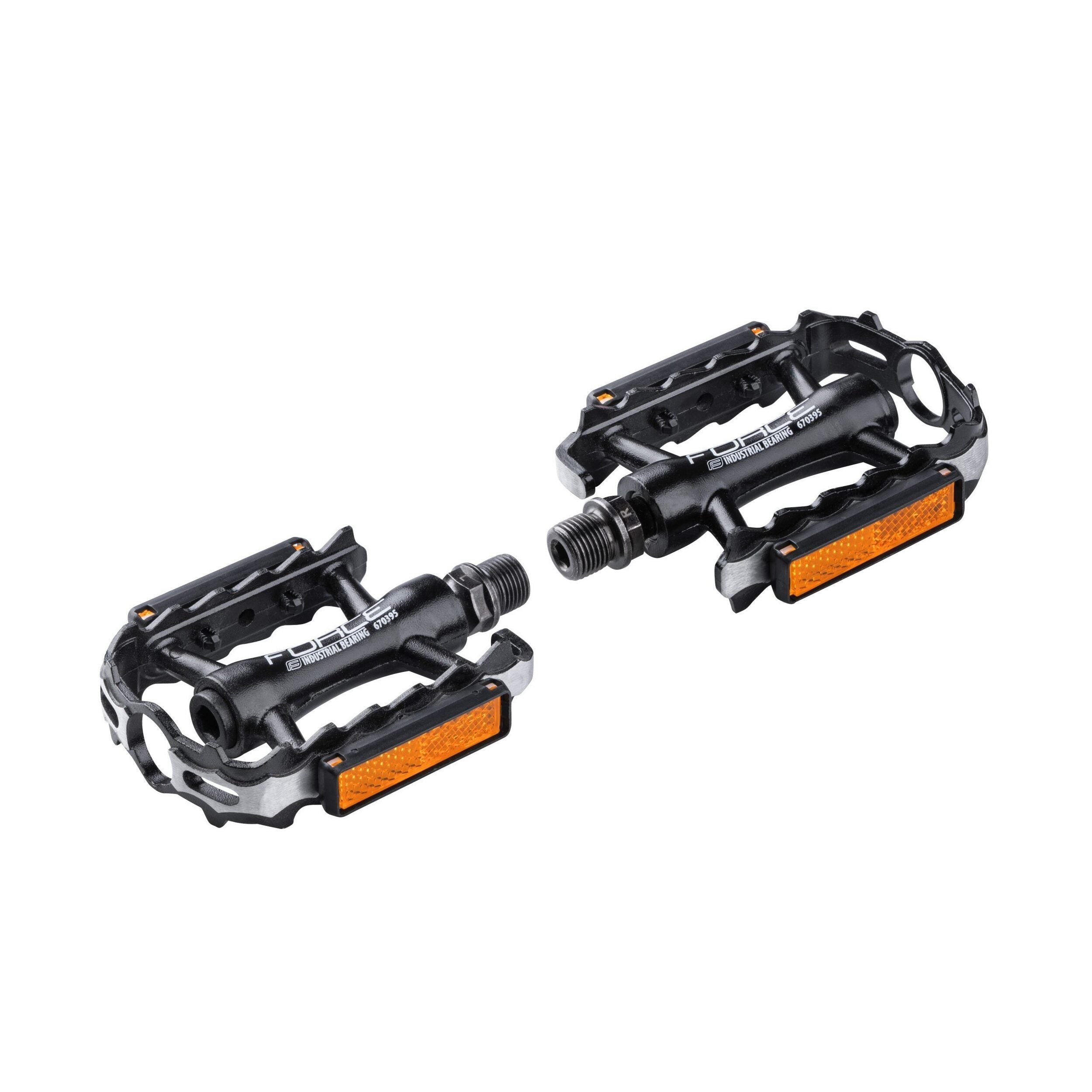 pedale force edge aluminiu cu rulmenti negre scaled