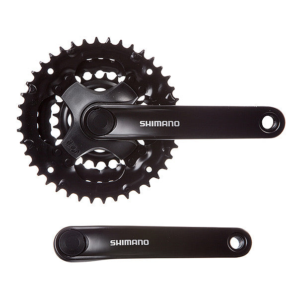 Pedalier Shimano Tourney FC-TY301 42X34X24T 170mm, negru (AFCTY301C244XL), vrac
