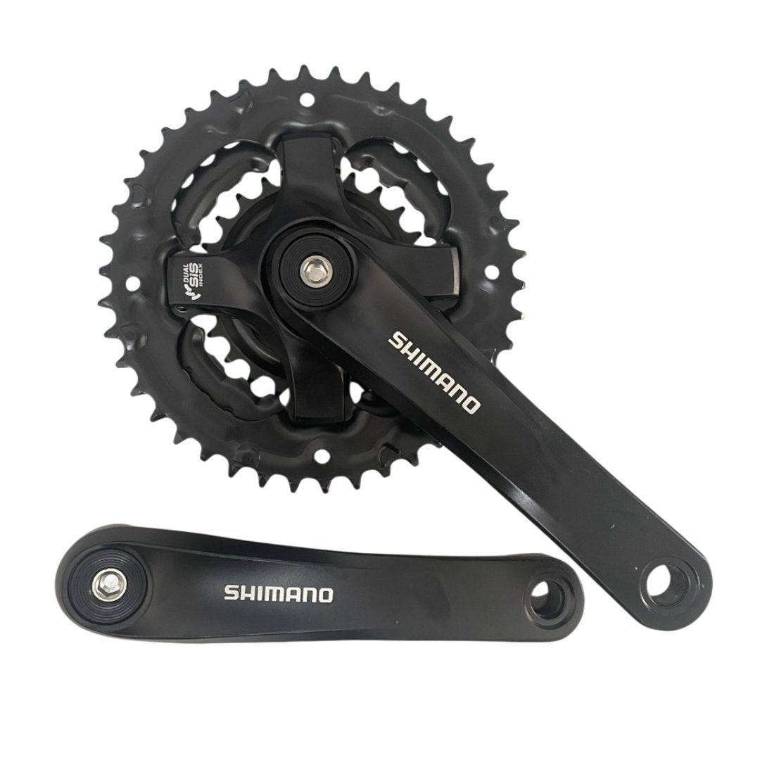 Pedalier Shimano Tourney FC-TY501 42X34X24T 170mm, negru (AFCTY501C244XLB), vrac