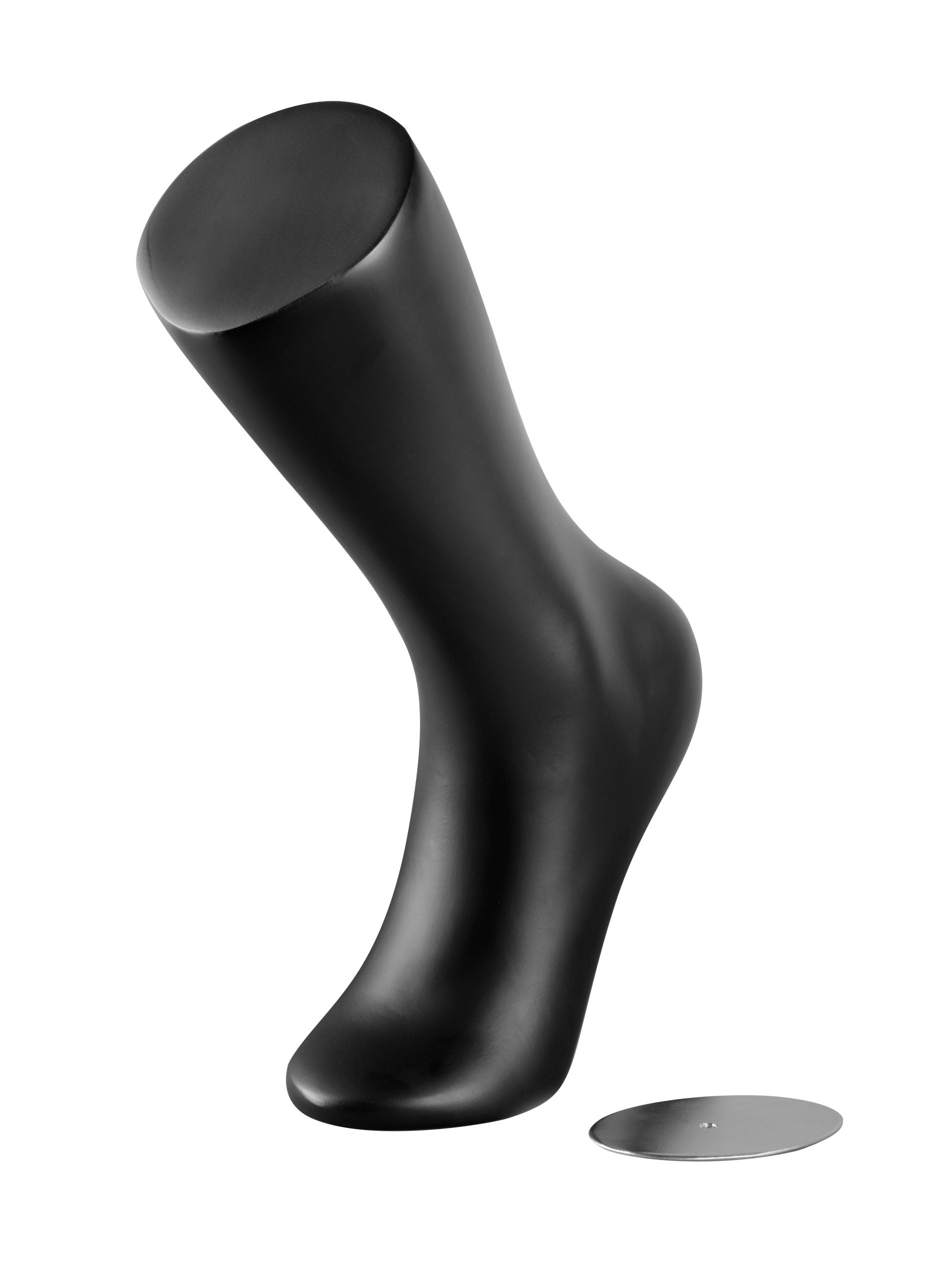 Picior manechin Force 38cm negru mat