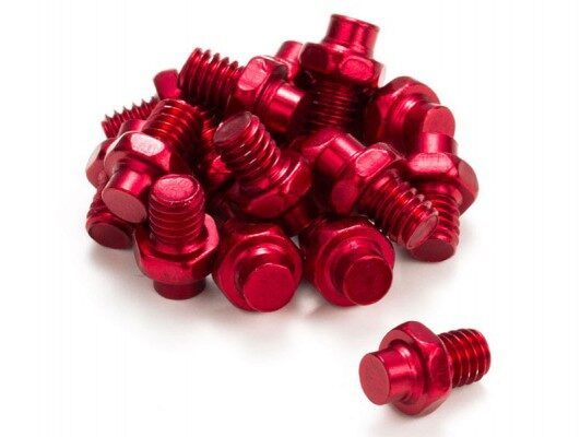 pini pedale reverse set pentru escape rosu