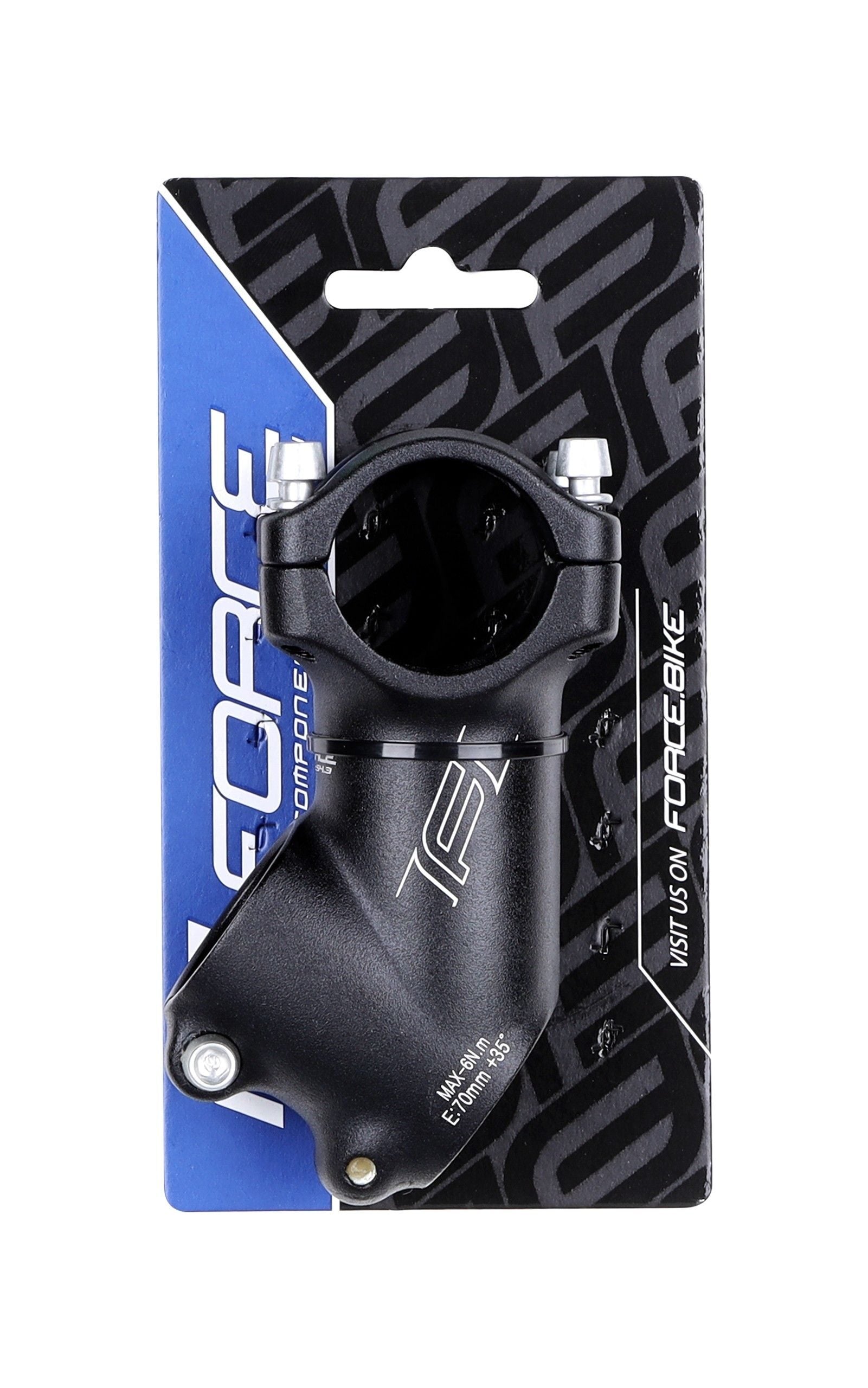 pipa force basic 43 318 70mm negru mat 1