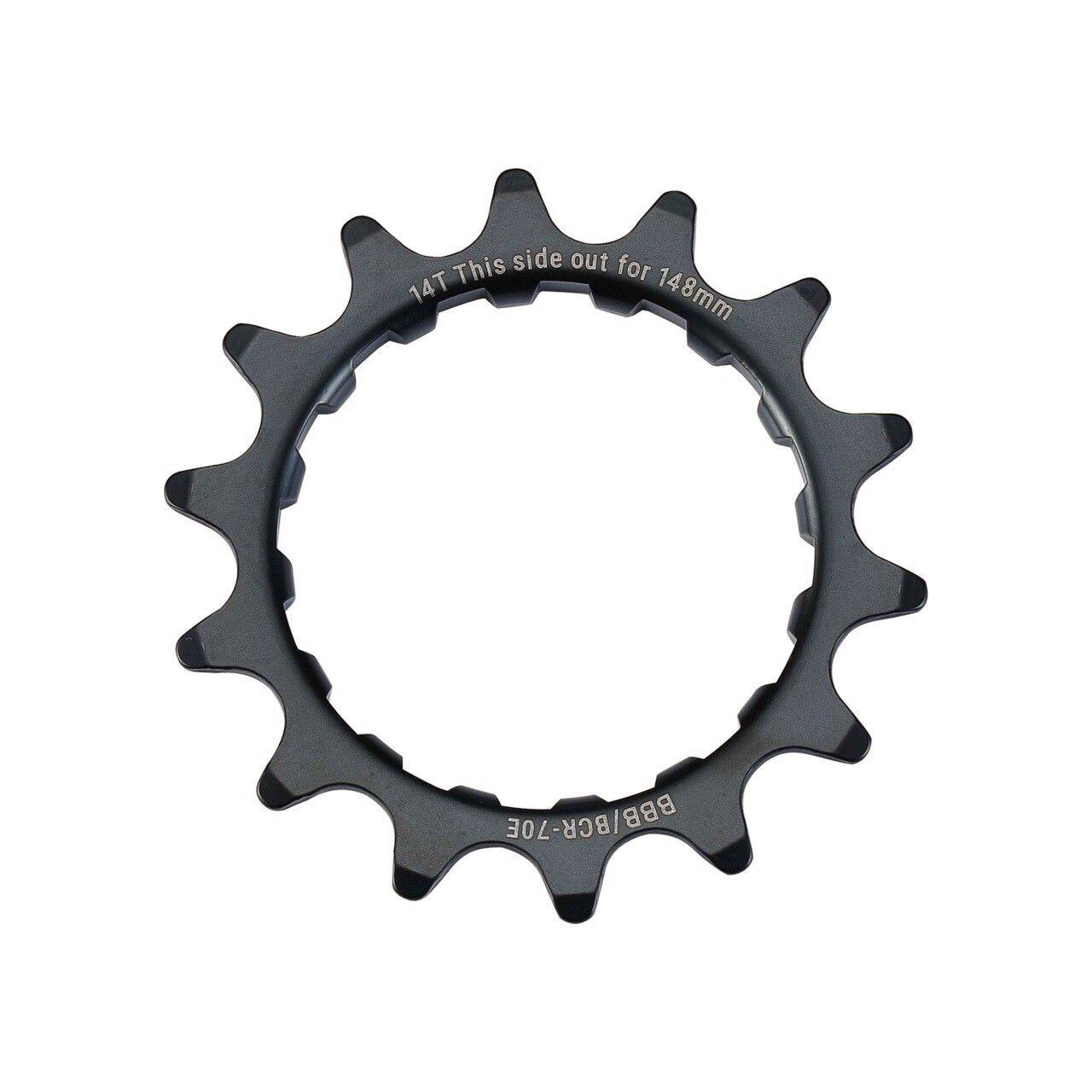 placa pedalier bbb bcr 70e e bike sprocket 3 32x16t