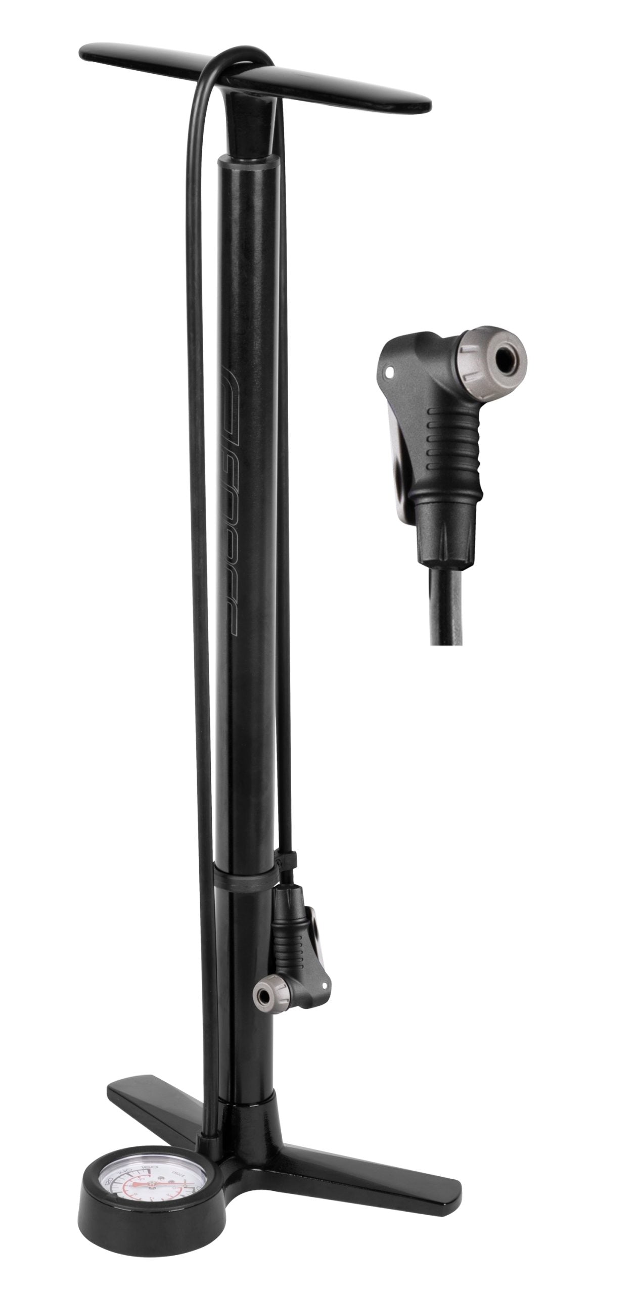 Pompa podea Force Magna 2.0  11 bar, neagra
