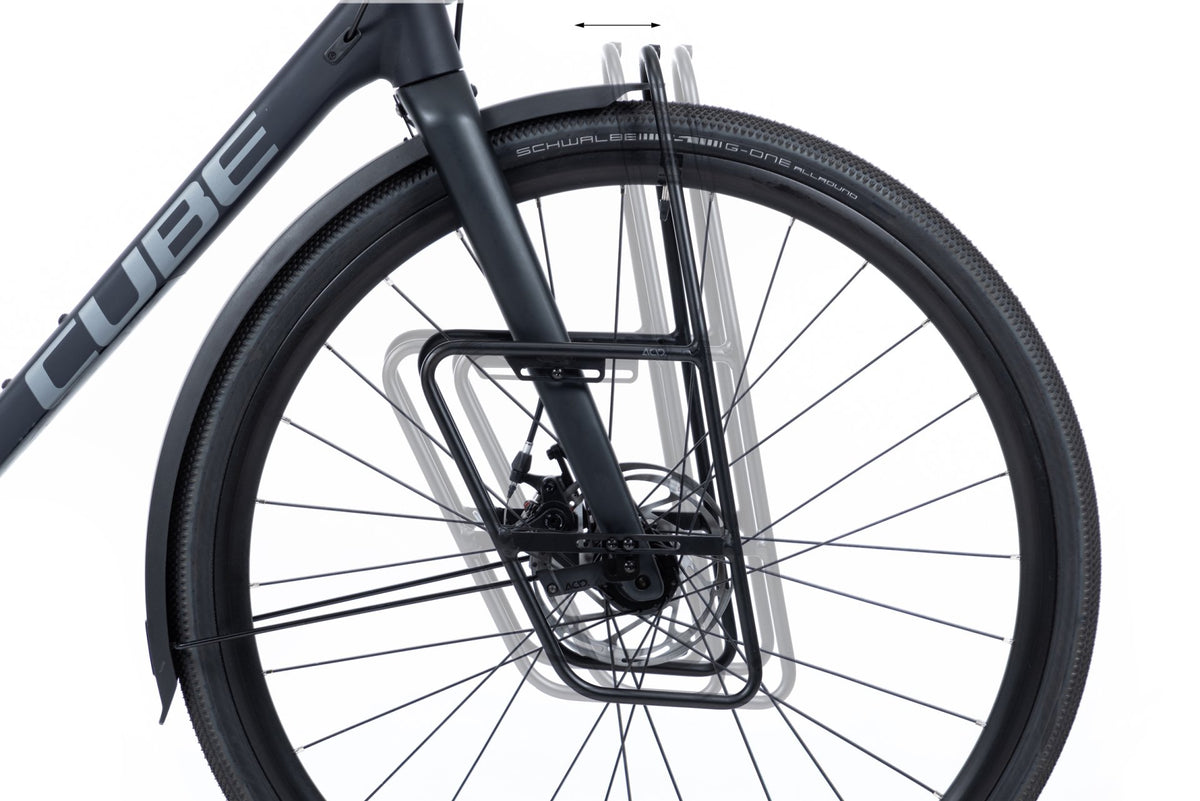 Portbagaj ACID Front Carrier Fork Lowrider Black
