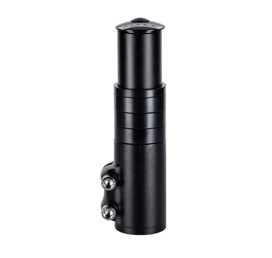 Prelungitor gat furca Force Adapter 1.1/8,132mm, aluminiu, negru mat