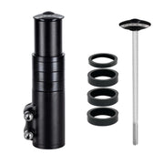 Prelungitor gat furca Force Adapter 1.1/8,132mm, aluminiu, negru mat