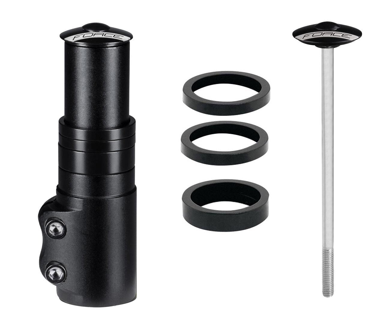 prelungitor gat furca force f eco 11 8 aluminiu negru 1