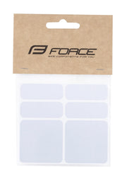 Protectie cadru Force autocolante set 6 bucati argintiu reflectorizant