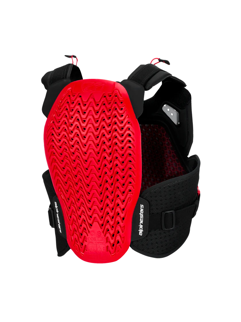 Protectie Corp Alpinestars A-4 Plasma Chest Protector negru/rosu/alb M/L